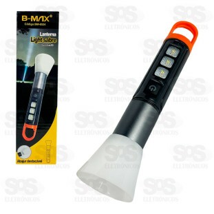 Lanterna LED Sabre Com Abajur Destacável B-Max BM-8524
