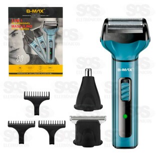Máquina De Acabamentos 3 em 1 Recarregável B-Max BM-C034