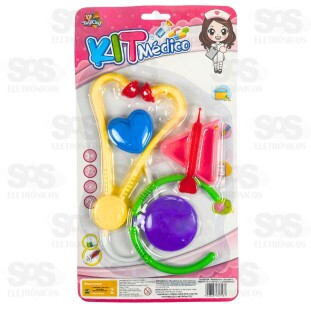 Kit Médica 4 Peças Toy King TK-AB5150