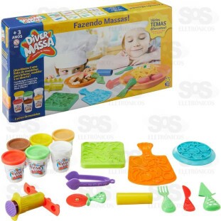 Massinha Fazendo Massa Macarrão Divertoys 8058