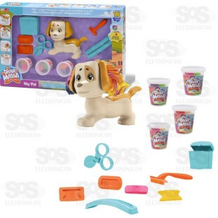 Massinha My Pet com Acessórios Divertoys 8277