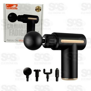 Massageador Muscular Recarregável 6 Velocidades Eletromex EL-1940