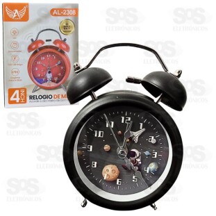 Relógio Retrô Analógico de Astronauta Altomex AL-2308