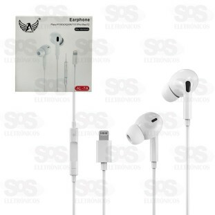 Fone De Ouvido Com Fio e Microfone Para Iphone Altomex AL-7A