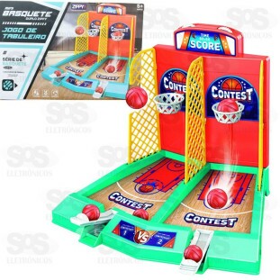 MIni Basquete com Lançador Duplo Zippy 10467