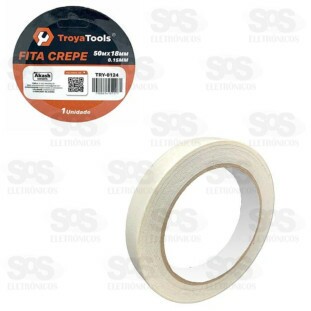  Fita Crepe 50Mx18MM TroyaTools TRY-0124