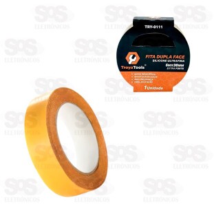 Fita Adesiva Dupla Face Silicone 5 Metros TroyaTools TRY-0111