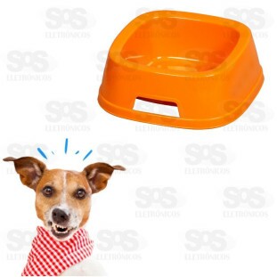 Comedouro Quadrado Para Animais N° 1 Cores Variadas