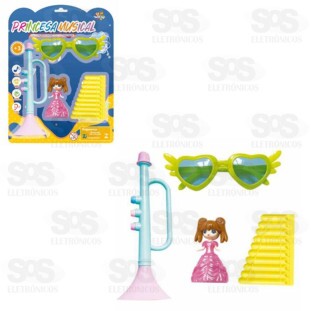 Conjunto Princesa Musical Toy King TK-AB4316