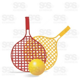 Conjunto de Raquetes Com Bolinha Amar é 337S