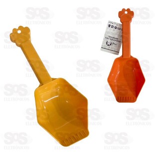 Pá De Ração Para Animais 150g Cores Variadas PT-2605