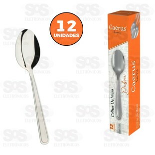 Kit Colher De Mesa Dubai 12 Unidades CRS-2614