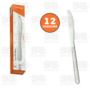 Kit Faca De Mesa Dubai 12 Unidades CRS-2616