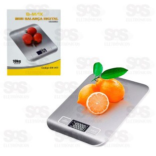 Balança Digital De Cozinha Até 10Kg B-Max BM-A03
