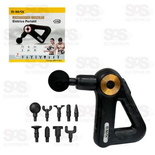 Massageador Muscular Portátil 9 Níveis B-Max BM-F1021
