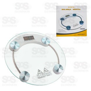 Balança De Banheiro Digital Até 180Kg B-Max BM-A12