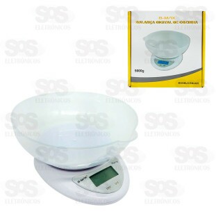 Balança Digital Com Bandeja Até 5Kg B-Max BM-A05