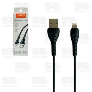 Cabo De Carregamento Turbo Iphone 1 Metro Kaidi KD-17A