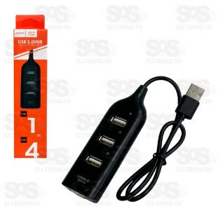 HUB USB 2.0 Com 4 Portas Song Star OS-494