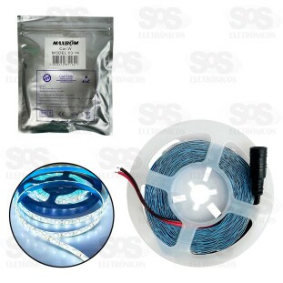 Fita De LED Branco Frio 5 Metros Maxbom 63-14