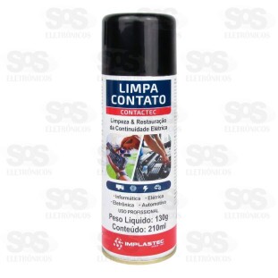 Limpa Contato Spray 210ml Implastec