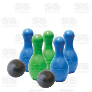 Mini Jogo De Boliche 7 Peças Salopa Mini Toys 280