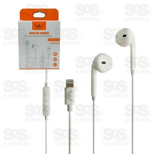 Fone De Ouvido Com Microfone Para Iphone Altomex AL-8817-5G