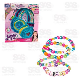 Kit Miçanga Infantil 211 Peças Toy King TK-AB6485