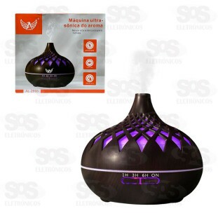 Difusor Umidificador De Ar Com LED 550ML Altomex AL-2693