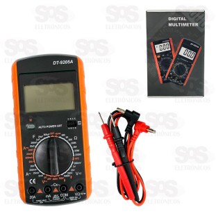 Multímetro Digital Com Beep Profissional 3215