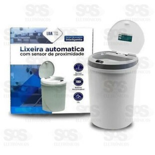 Lixeira Automática 12 Litros Com Sensor De Proximidade Luatek LK-2112
