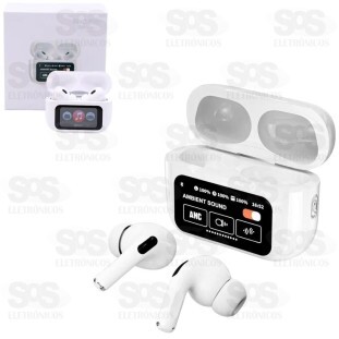 Fone Bluetooth Tela Lcd Touch Som Plus Altomex A-9 Pro