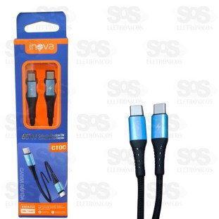 Cabo Type C Para Type C 1 Metro Inova CBO-12437