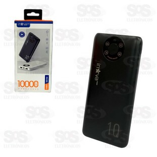 Carga Extra 10.000mAh Duplo USB Inova Prime KV-420