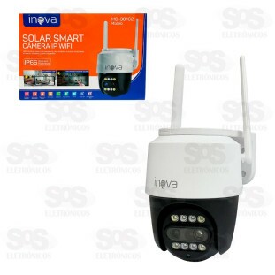 Câmera De Segurança Inteligente WiFi Inova MD-30162