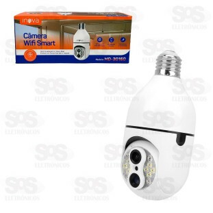Câmera De Segurança WiFi Inteligente Inova MD-30160
