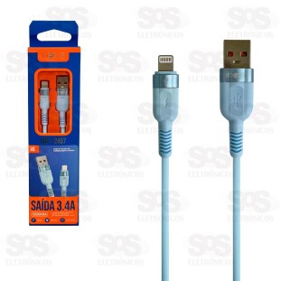 Cabo De Dados Iphone 3.4A 1 Metro Inova CBO-12457
