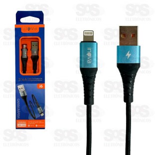 Cabo De Dados Iphone 3.4A 1 Metro Inova CBO-12433
