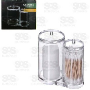 Organizador Duplo Em Acrilico B-Max F1168