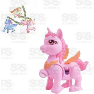 Ponei Encantado Com Luzes e Sons Toy King TK-AB9045