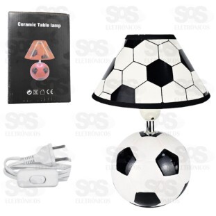 Abajur Infantil de Cerâmica Bola Top ùtil TOP1496