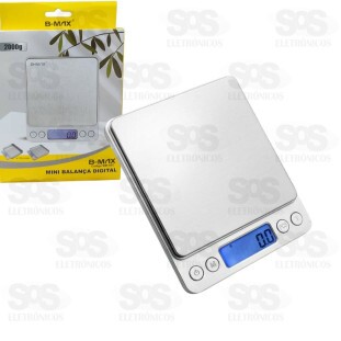 Balança De Precisão Capacidade Até 2Kg B-Max BM-A02