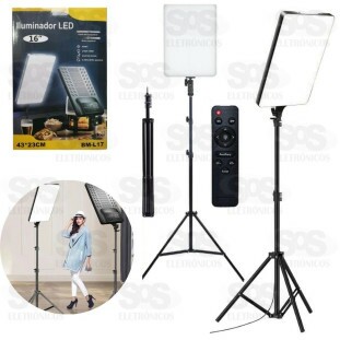 Iluminador Ring Light Profissional 16 Polegadas BM-L17 *Sem Tripé