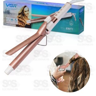 Modelador De Cachos de Cerâmica Profissional Bivolt Voyager V-578