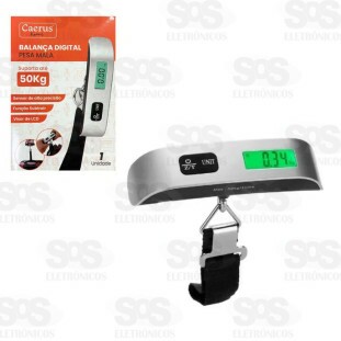 Balança Digital De Mala Capacidade Até 50Kg Caerus CRS-2518