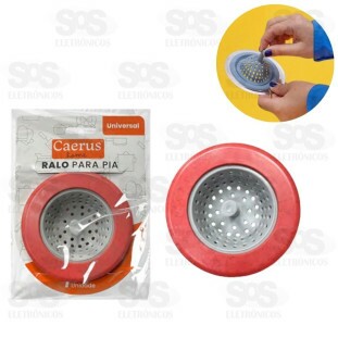 Ralo Para Pia de Silicone 11CM Caerus CRS-2849