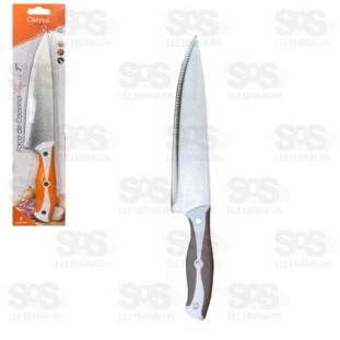 Faca De Cozinha 7 Polegadas Aço Inox Caerus CRS-2706