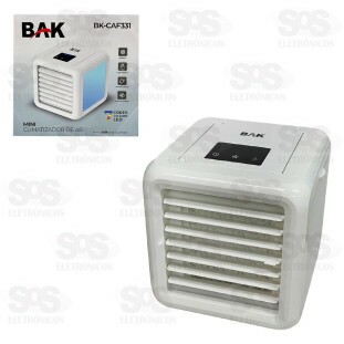 Climatizador de Ar Com LED 3 Velocidades Bak BK-CAF331