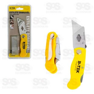 Estilete Profissional Dobrável B-Tek BT-323