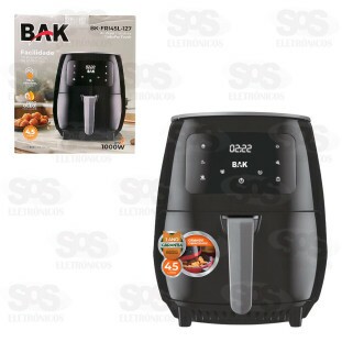 Fritadeira Elétrica Air Fryer 4,5 Litros 127V Bak BK-FRI45L-127